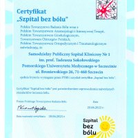 Szpital bez bólu