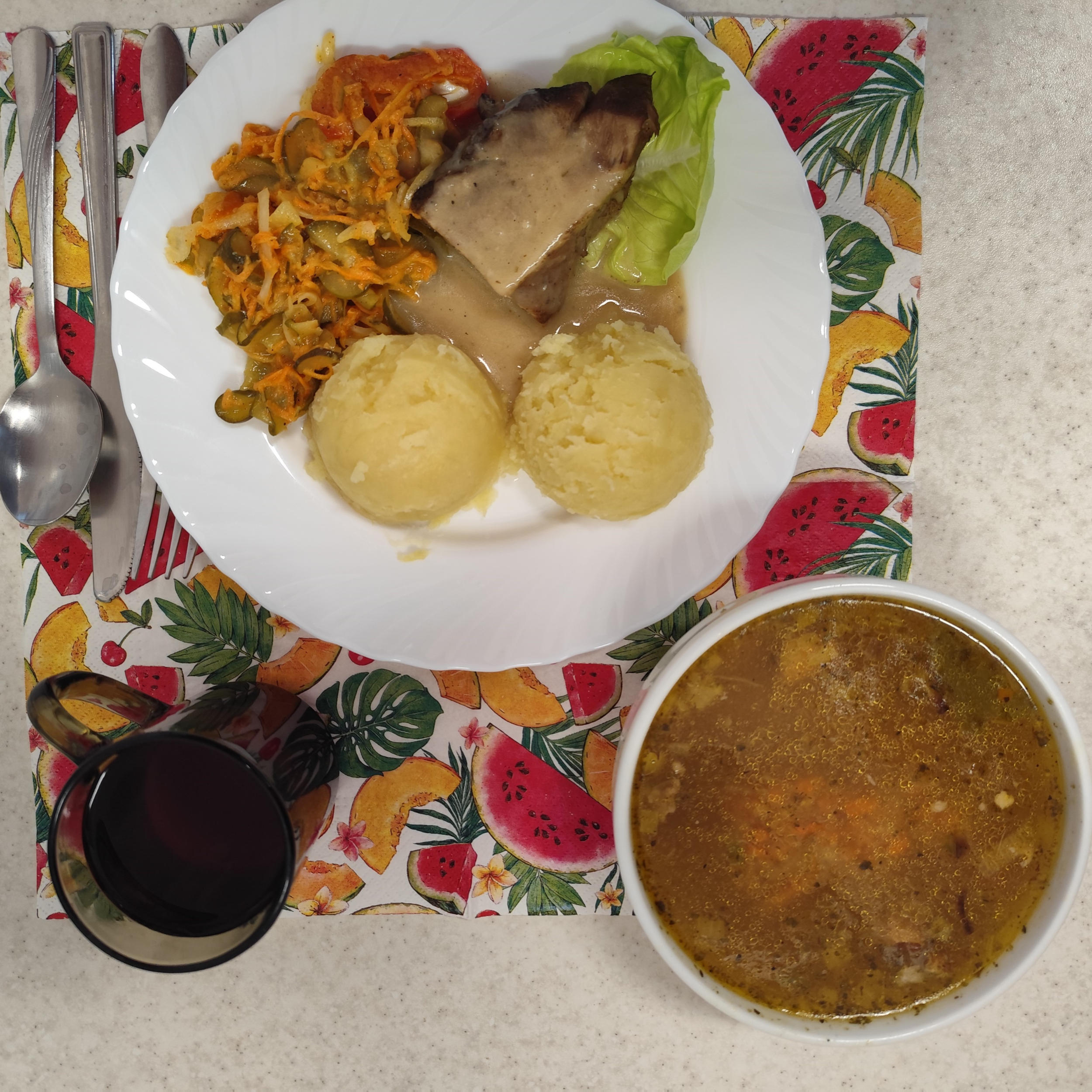 obiad dieta podstawowa