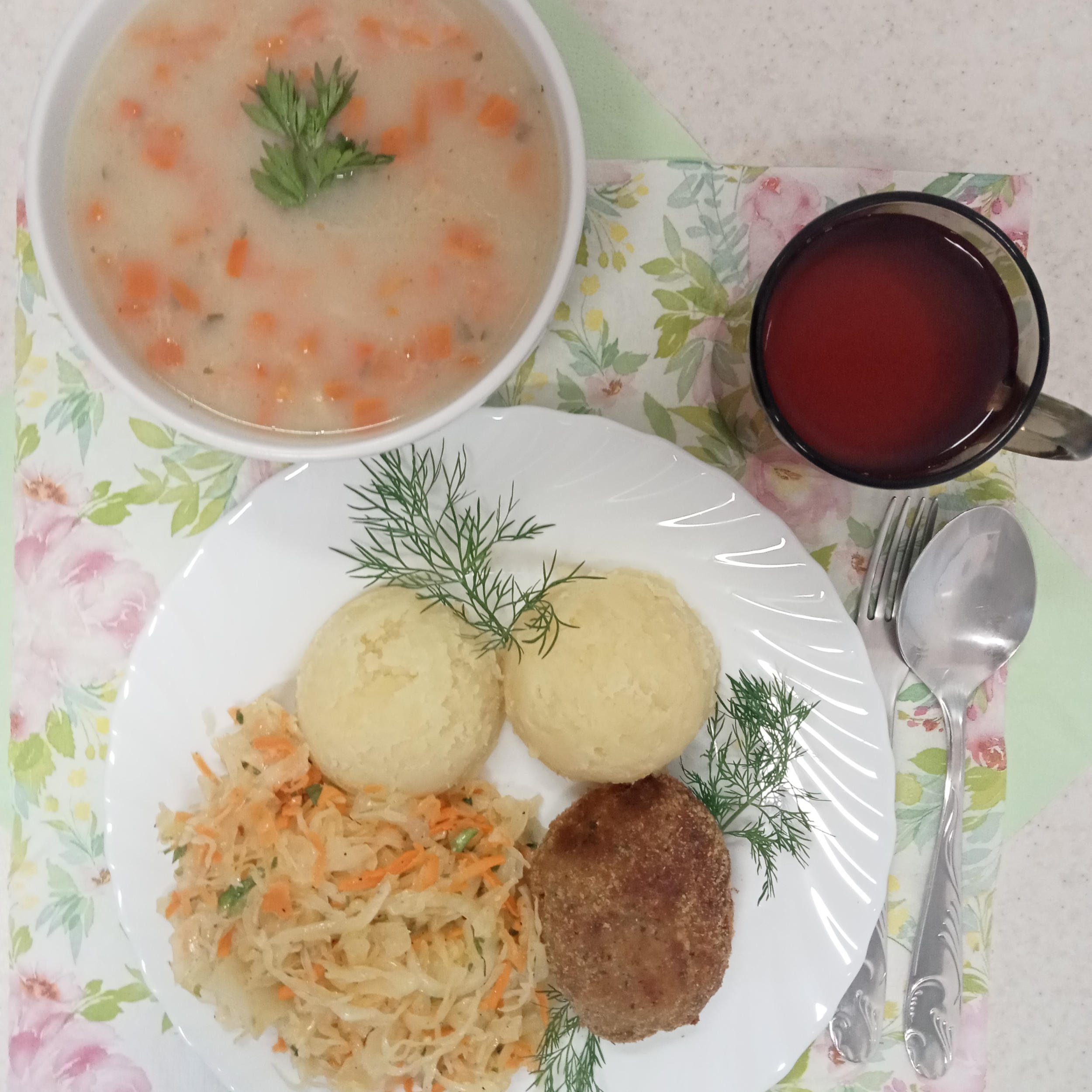 obiad dieta podstawowa