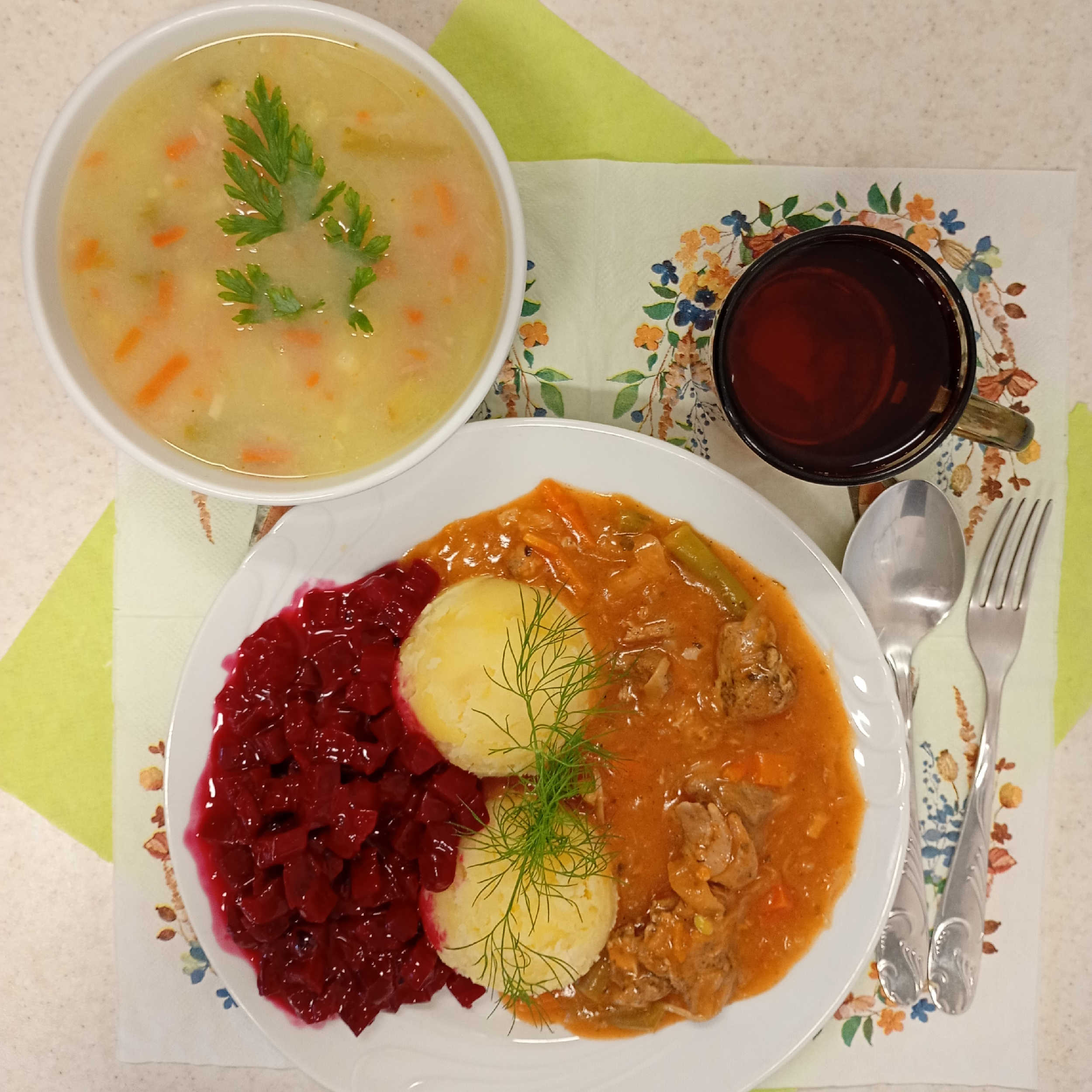 obiad dieta podstawowa