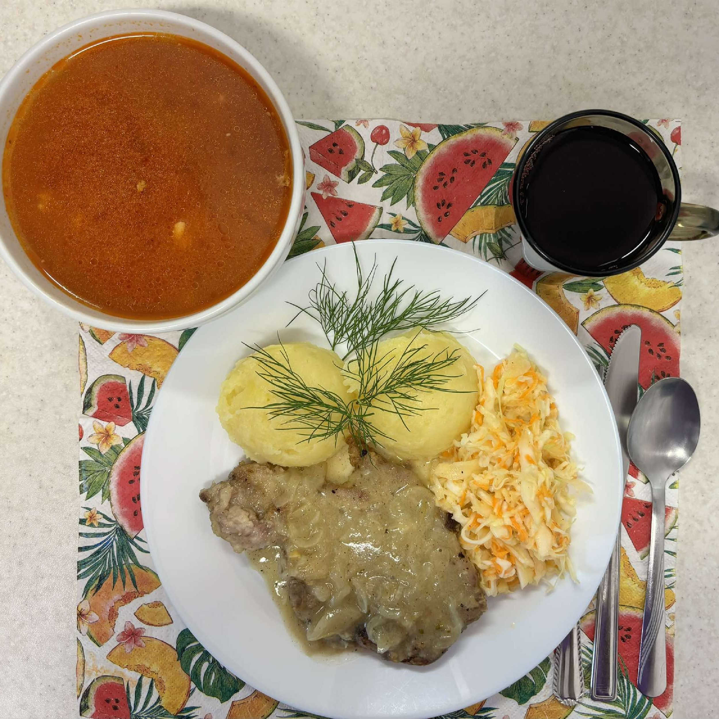 obiad dieta podstawowa
